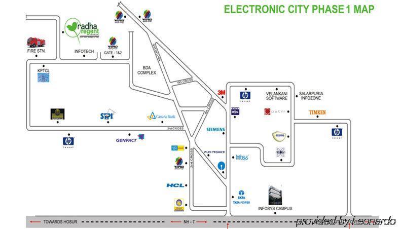 Radha Regent Electronic City Бенґалуру Екстер'єр фото